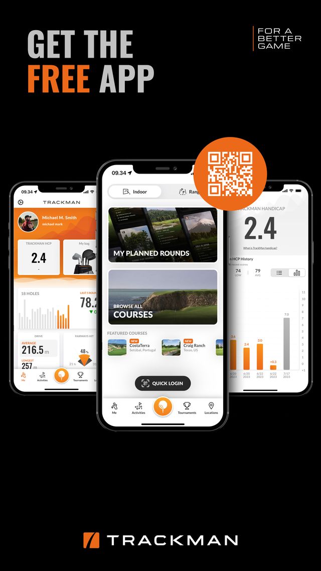 TrackMan 手機 App — Get the Free App